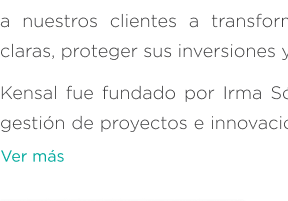 Equipo Kensal en sesión de trabajo