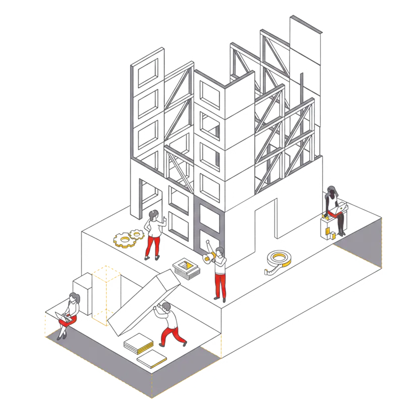 Ilustración de construcción Kensal