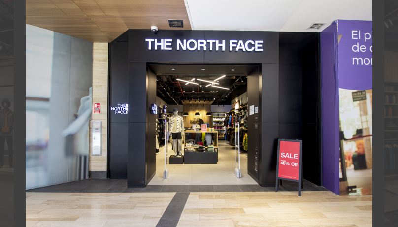 Vista principal del proyecto The North Face Larcomar